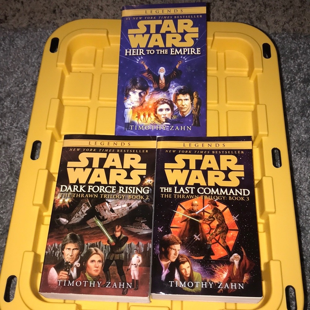 STAR WARS Thrawn Trilogy, all books included